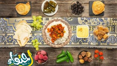 جدول اكل صحي في شهر رمضان واوقات تناوله