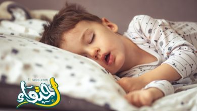 علاج شخير الأطفال عند النوم