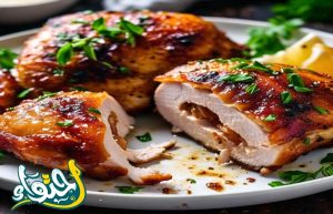 صدور دجاج بالقلاية الهوائية