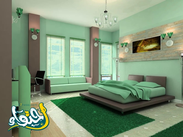 Sea green boys bedroom colors