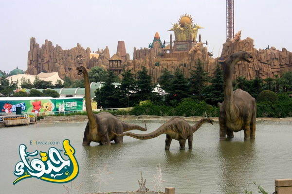 Fantasy land of dinosaurs in China