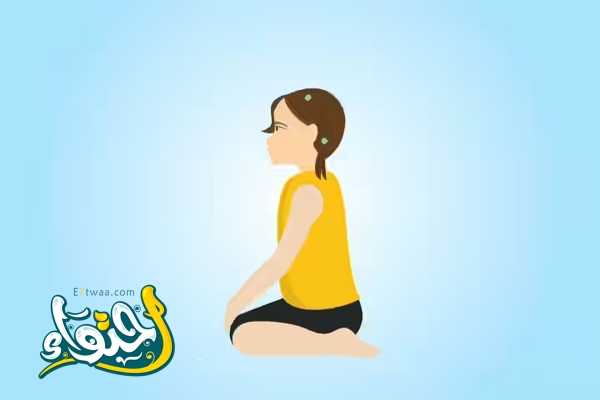 11. وضعية البطل (Virasana)