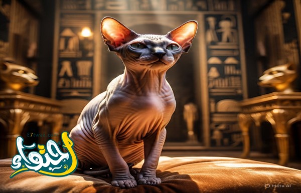 قط سفنكس: سلالة القط العاري وأصوله الفرعونية