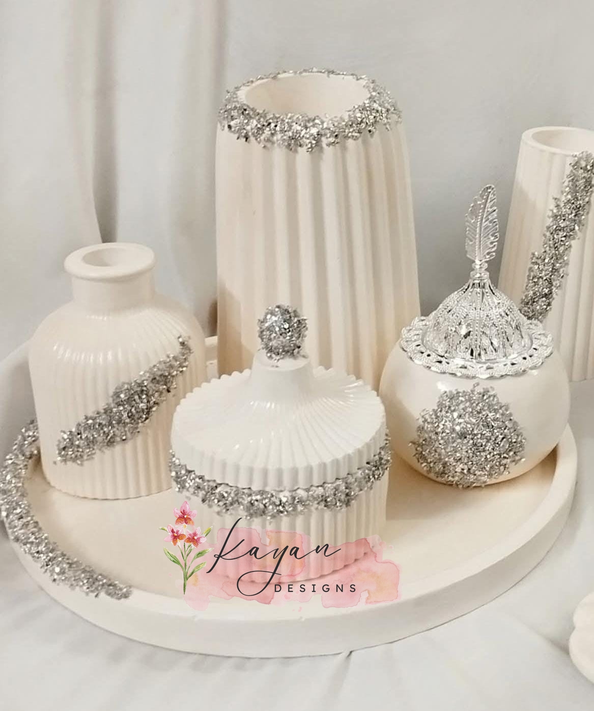 خطوات صناعة أشكال ديكورية من الكونكريت